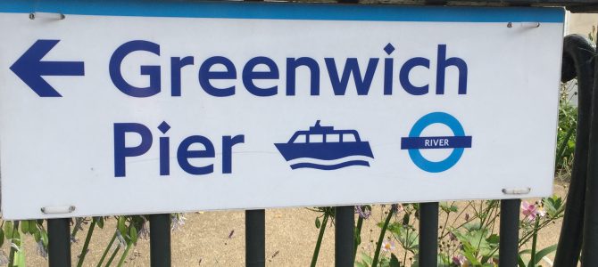 Luxury Livvy visits Greenwich by river boat Luxury Livvy visits Greenwich by river boat