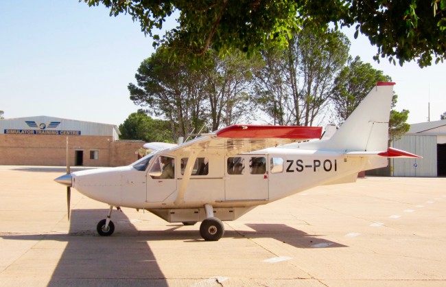 Our plane at Port Alfred