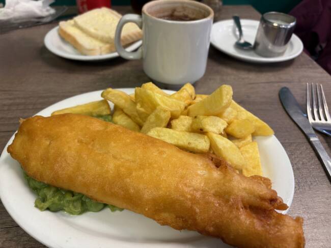 fish and chips bury market
