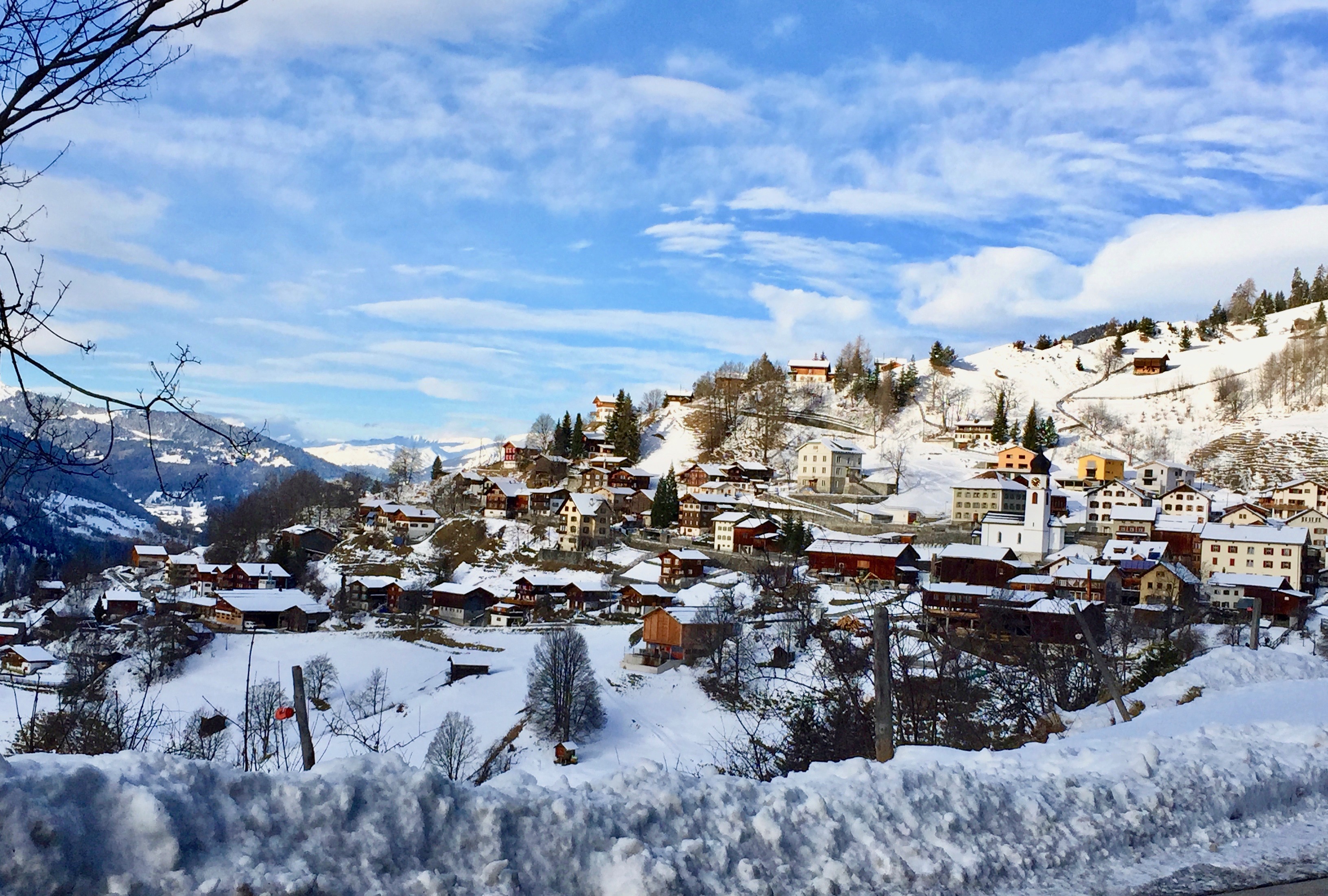 snow scene